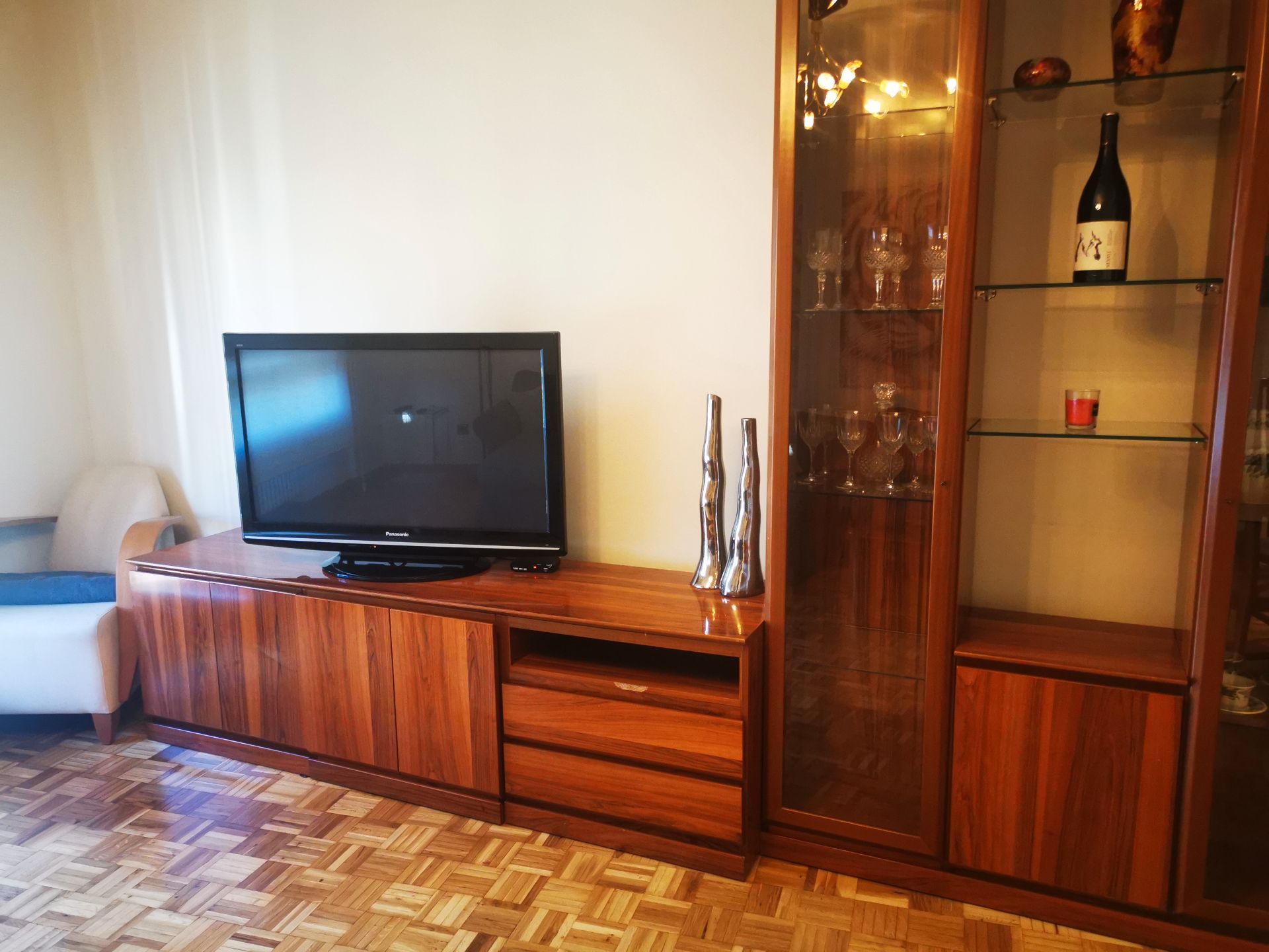 Living room of Flat for sale in Salamanca Capital  with Air Conditioner, Heating and Parquet flooring
