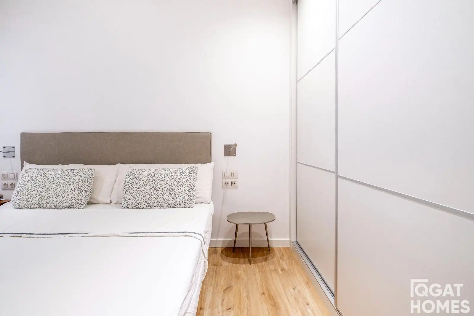 Schlafzimmer von Wohnung zur Miete in Rubí mit Klimaanlage und Möbliert
