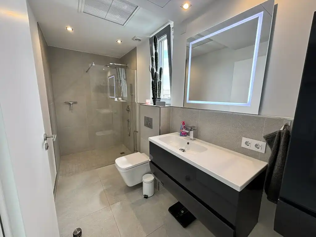 Baño de Casa o chalet en venta en Alcúdia con Aire acondicionado, Calefacción y Jardín privado