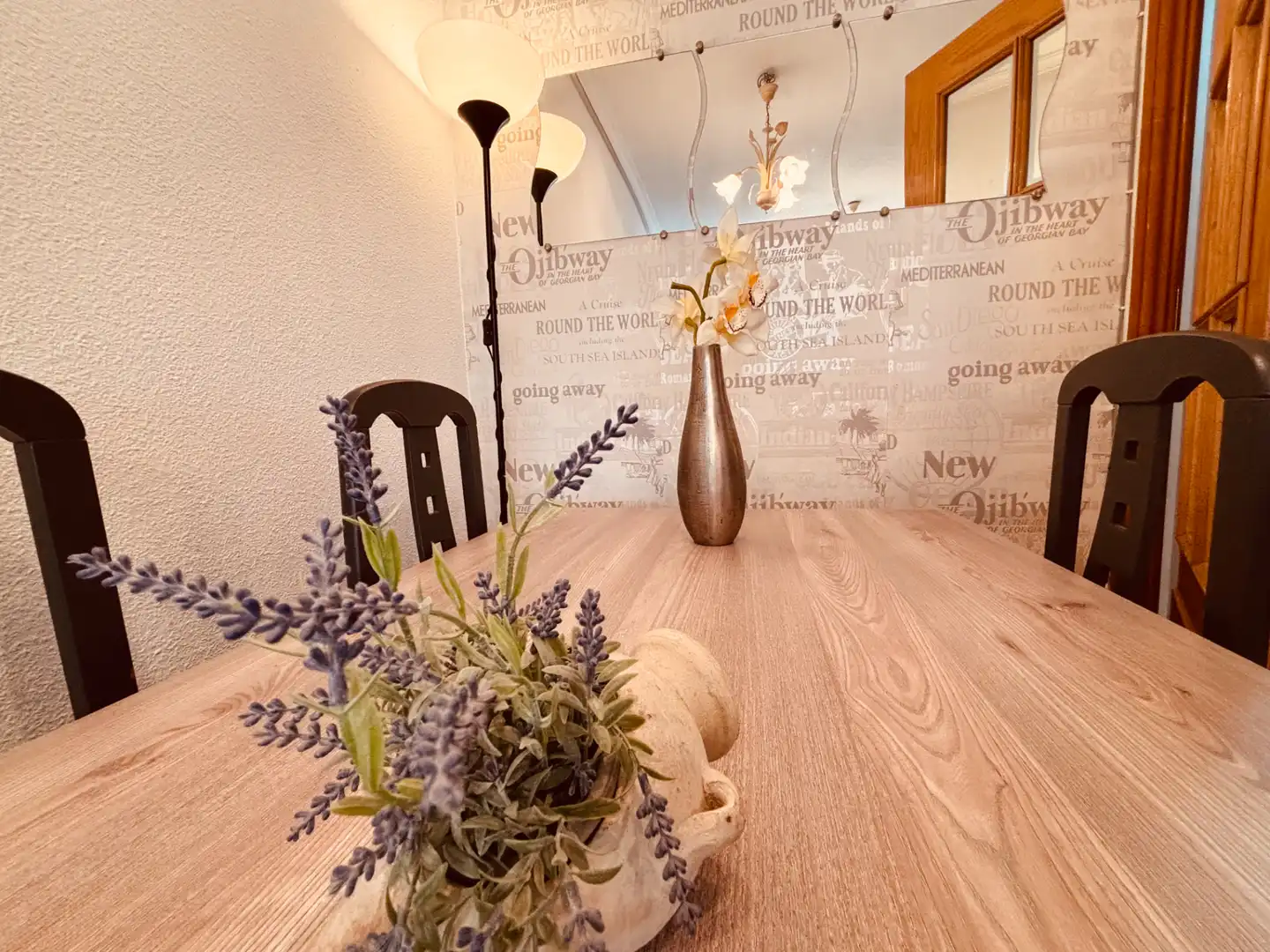 Dining room of Flat for rent in Getafe  with Air Conditioner, Parquet flooring and Washing machine