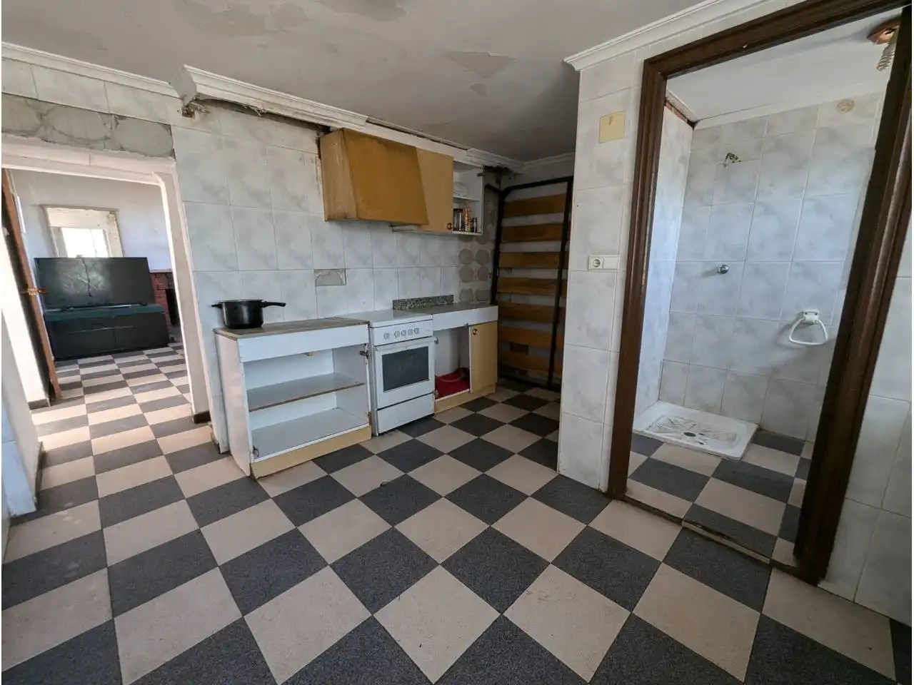 Cocina de Finca rústica en venta en Caudete con Jardín privado y Piscina
