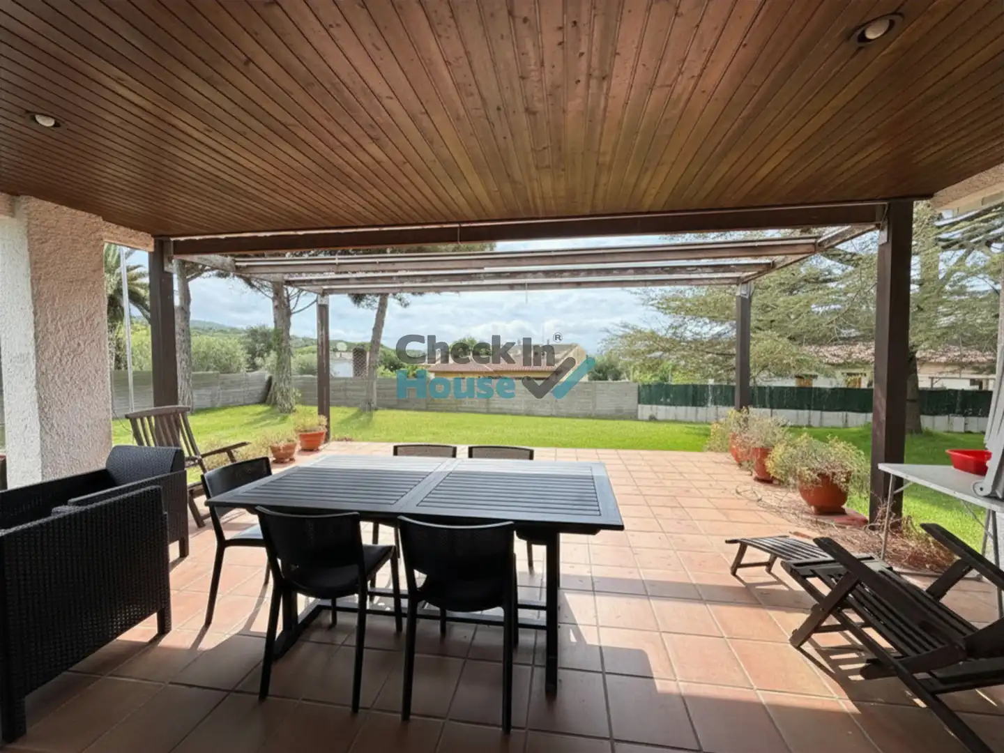 Terrace of Houses for sale in Santa Cristina d'Aro  with Heating, Private garden and Terrace