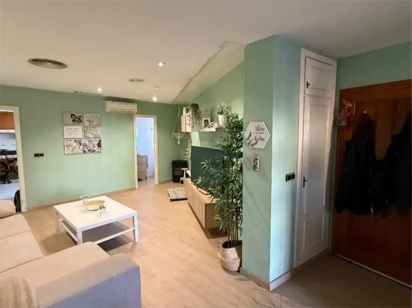 Sala d'estar de Pis en venda en Yátova amb Aire condicionat