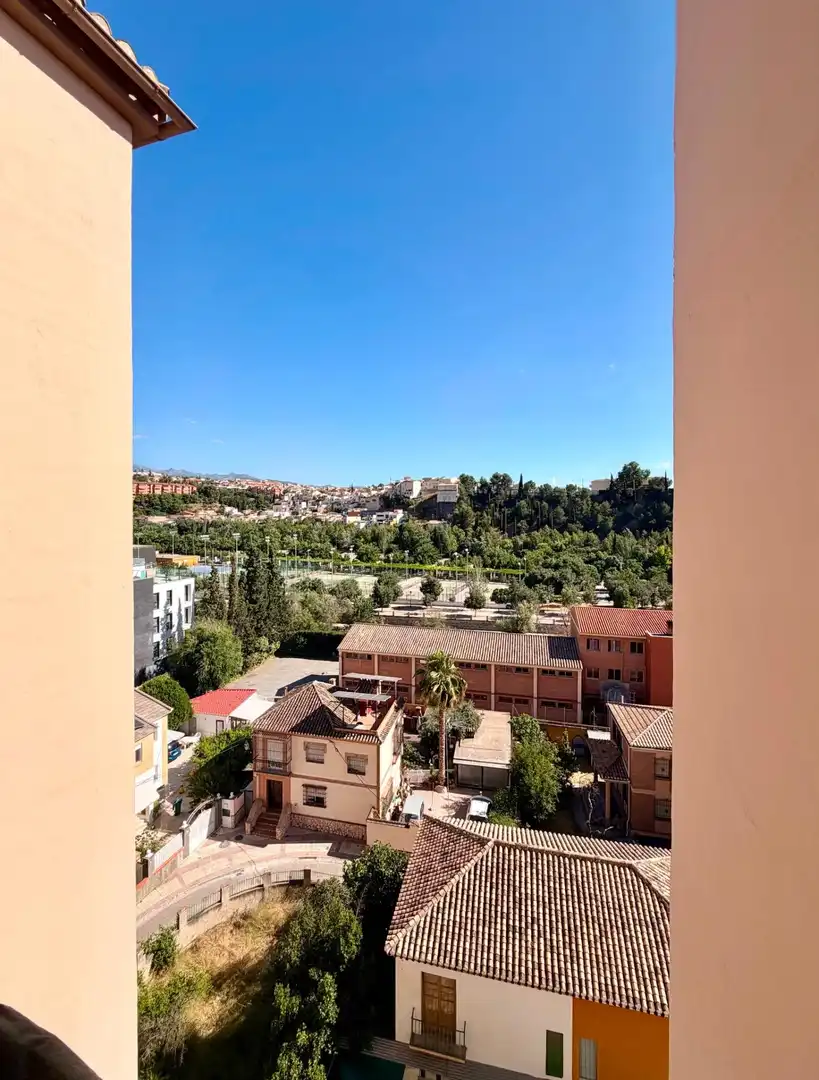 Exterior view of Flat for sale in Granada  with Furnished