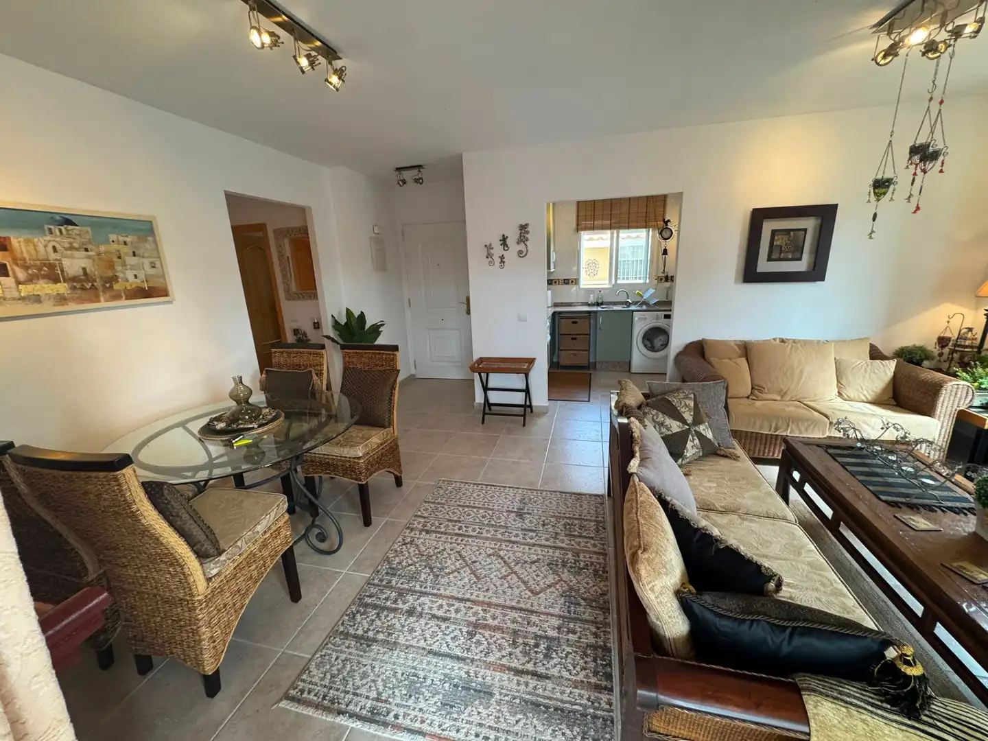 Living room of Houses for sale in Castalla  with Private garden, Terrace and Furnished