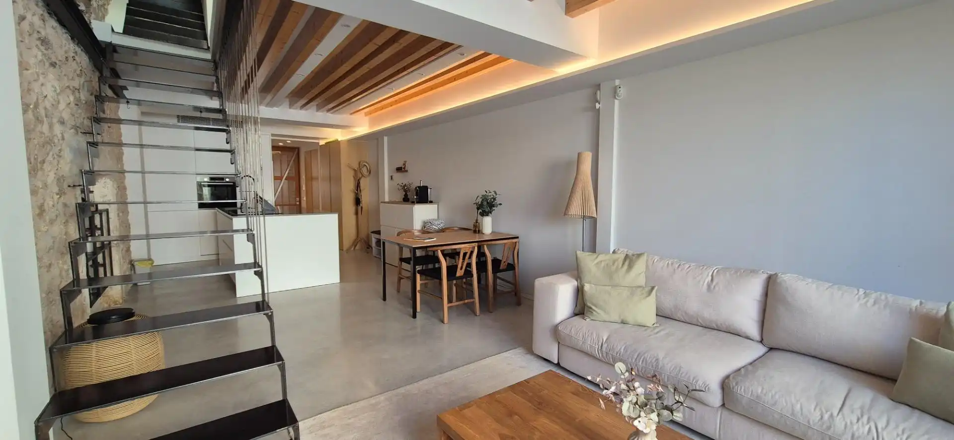 Sala de estar de Casa o chalet en venta en Llubí con Aire acondicionado, Terraza y Piscina