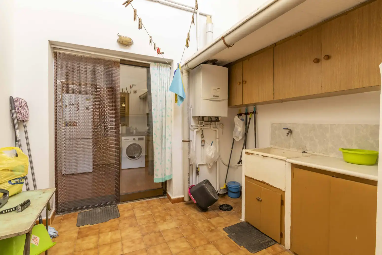Cuina de Casa adosada en venda en Sagunto / Sagunt amb Terrassa i Balcó