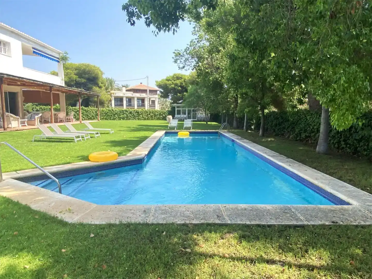 Piscina de Casa o xalet de lloguer en Sitges amb Aire condicionat, Piscina i Balcó