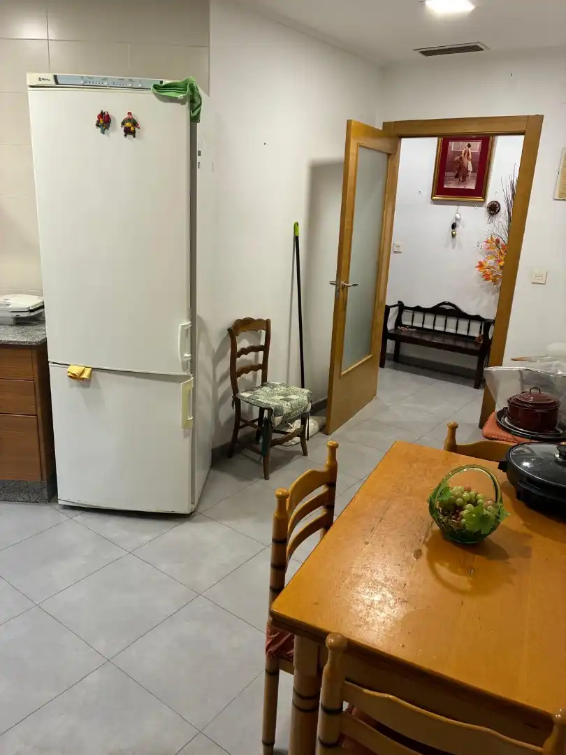 Kitchen of Flat for sale in Aspe  with Air Conditioner, Furnished and Balcony