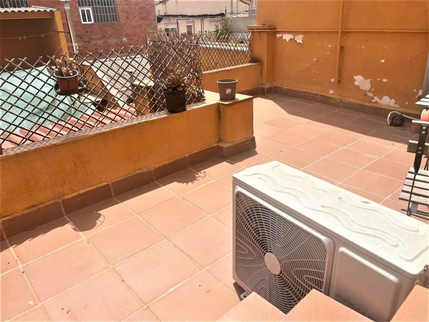 Terraza de Casa adosada para compartir en Terrassa con Aire acondicionado, Calefacción y Terraza