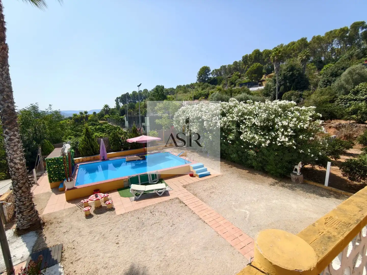 Jardín de Casa o chalet en venta en Manuel con Terraza, Trastero y Piscina