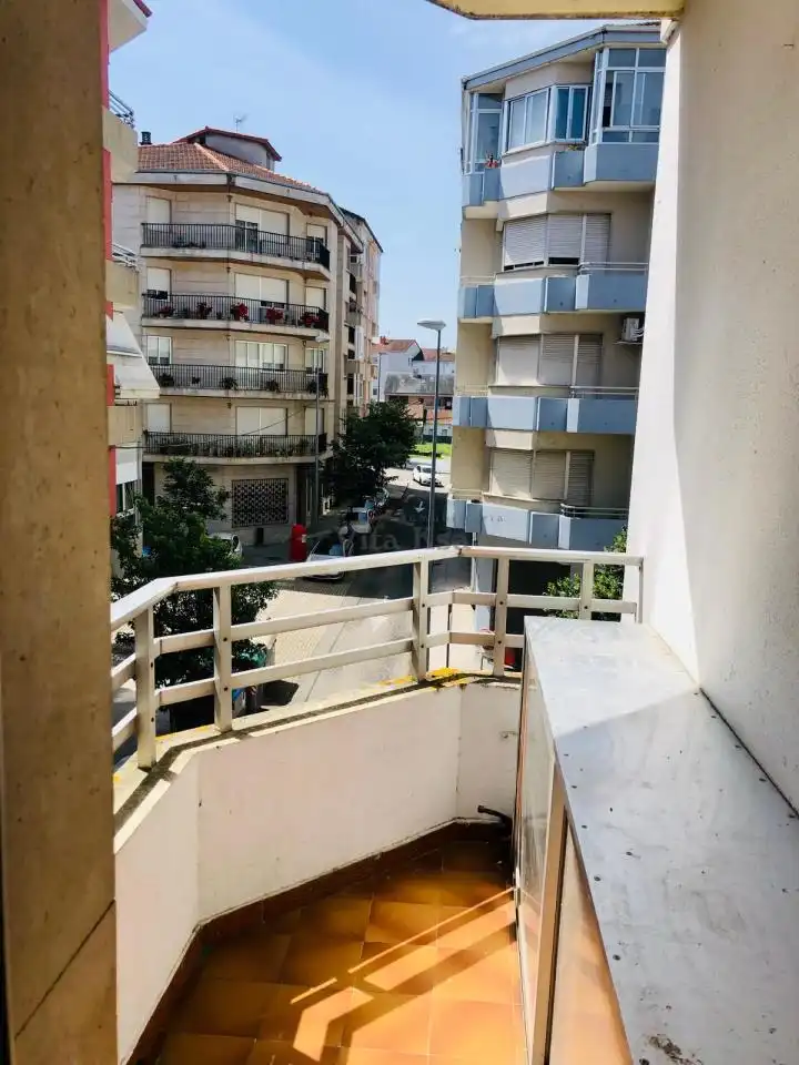 Balcony of Flat for sale in Ourense Capital   with Heating, Parquet flooring and Storage room