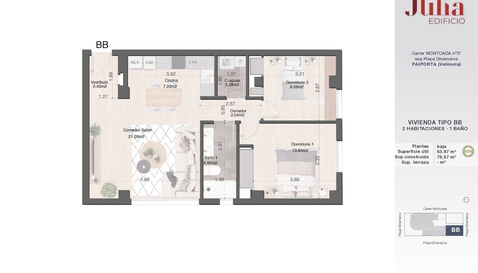 Photo 1 of Flat for sale in Carrer Montcada, 19, Metro - Auditorio, Valencia
