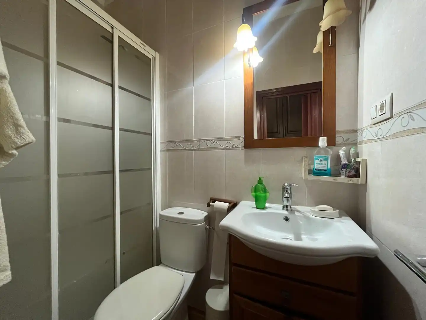 Baño de Casa o chalet en venta en Manzanares con Jardín privado, Trastero y Amueblado