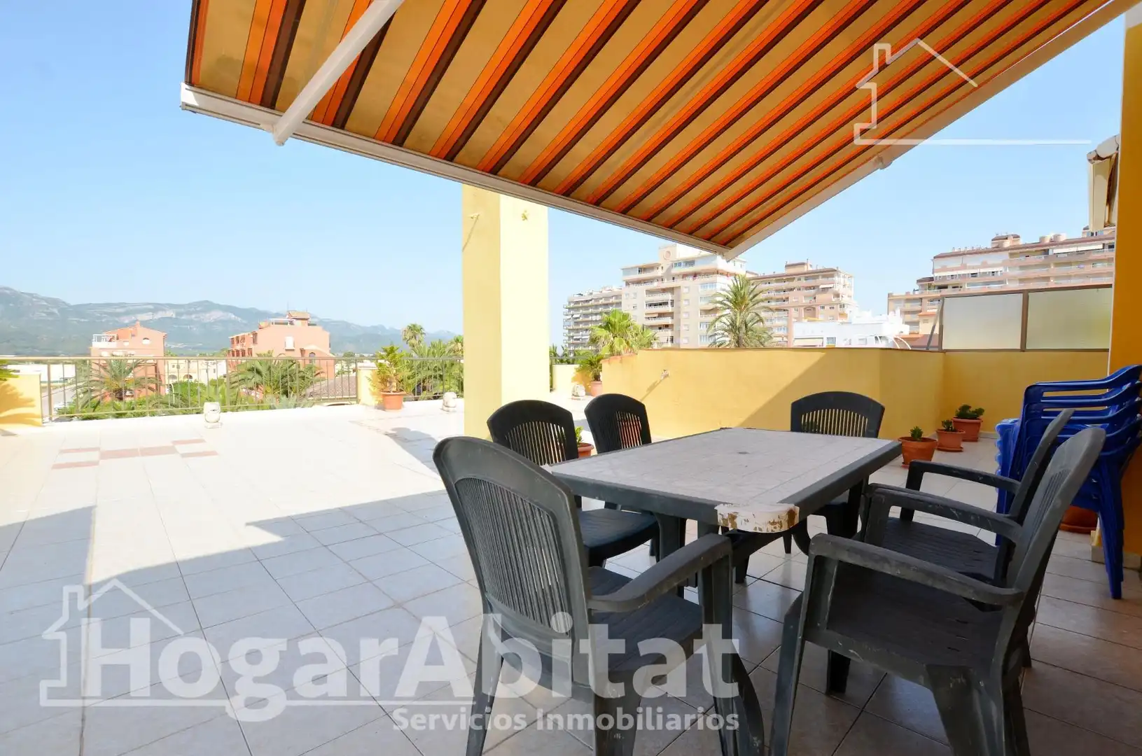 Terrace of Attic for sale in Tavernes de la Valldigna  with Terrace, Storage room and Furnished