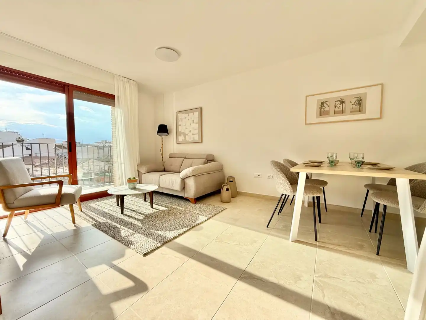 Wohnzimmer von Wohnung zum Verkauf in Murcia mit Klimaanlage, Terrasse und Abstellraum