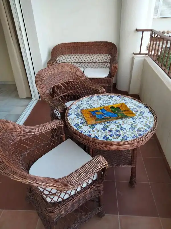 Balcony of Flat for rent in Almuñécar  with Terrace, Furnished and Oven