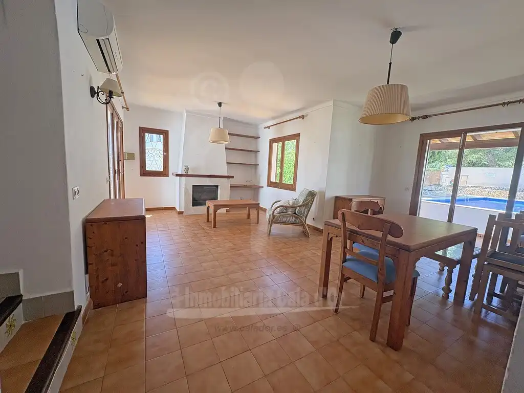 Sala de estar de Casa o chalet en venta en Santanyí con Terraza, Piscina y Piscina comunitaria