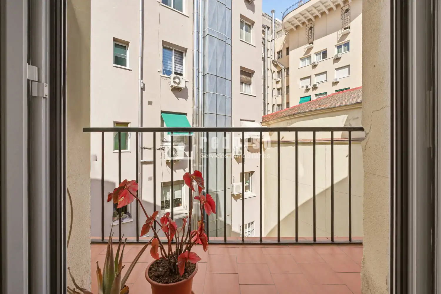 Balcony of Flat for sale in Madrid  with Air Conditioner, Heating and Terrace