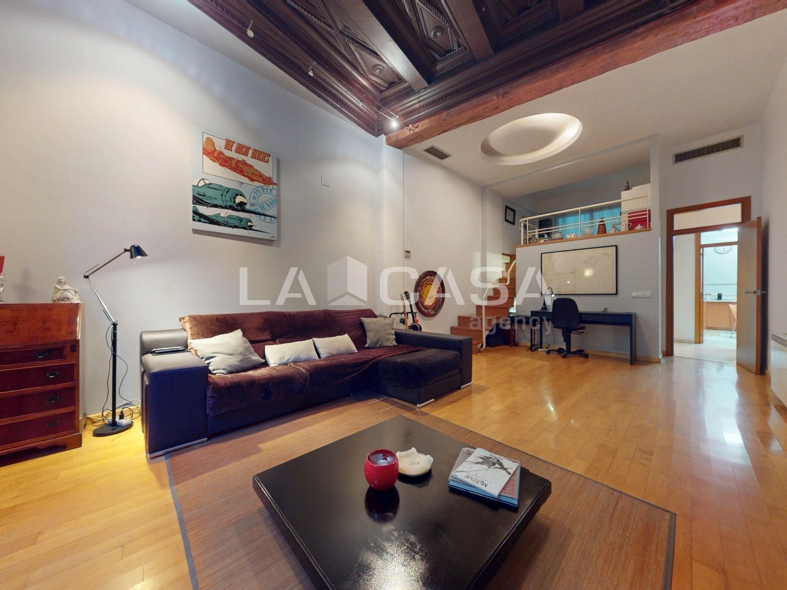 Sala de estar de Piso en venta en  Valencia Capital con Aire acondicionado, Terraza y Balcón