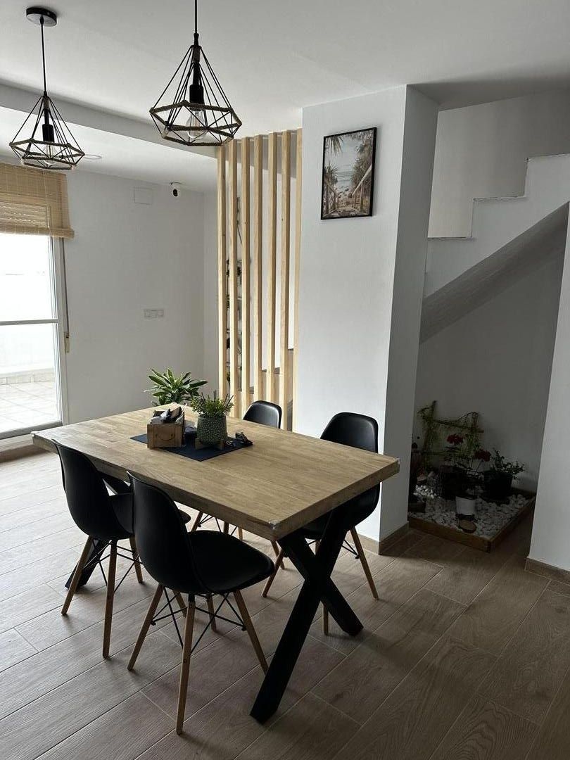 Menjador de Àtic en venda en Burjassot amb Aire condicionat, Terrassa i Moblat