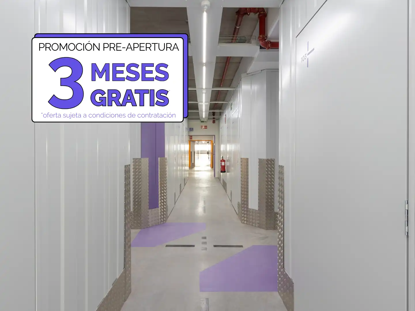 Storage room for rent in Madrid  with Alarm