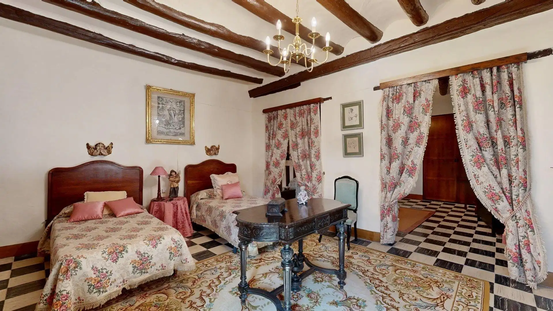 Habitación de Casa o chalet en venta en Magallón con Jardín privado, Terraza y Amueblado
