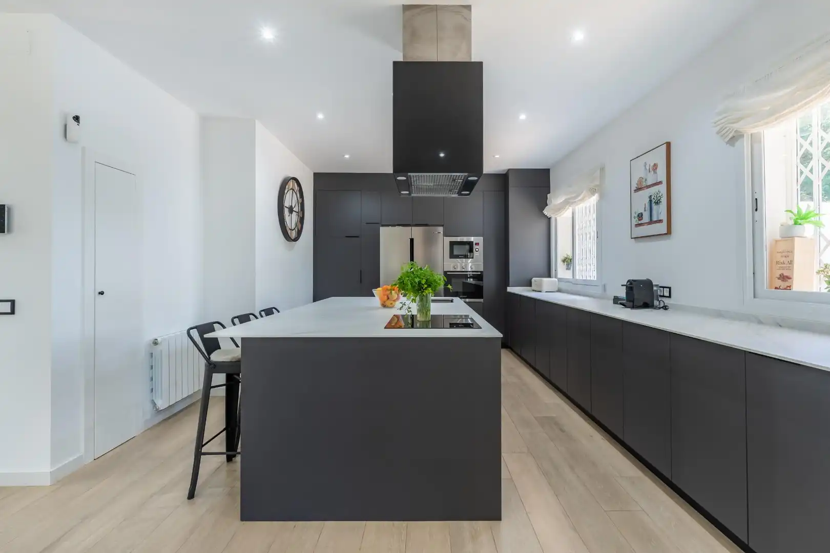 Cocina de Casa o chalet en venta en Vilanova del Vallès con Aire acondicionado, Calefacción y Jardín privado