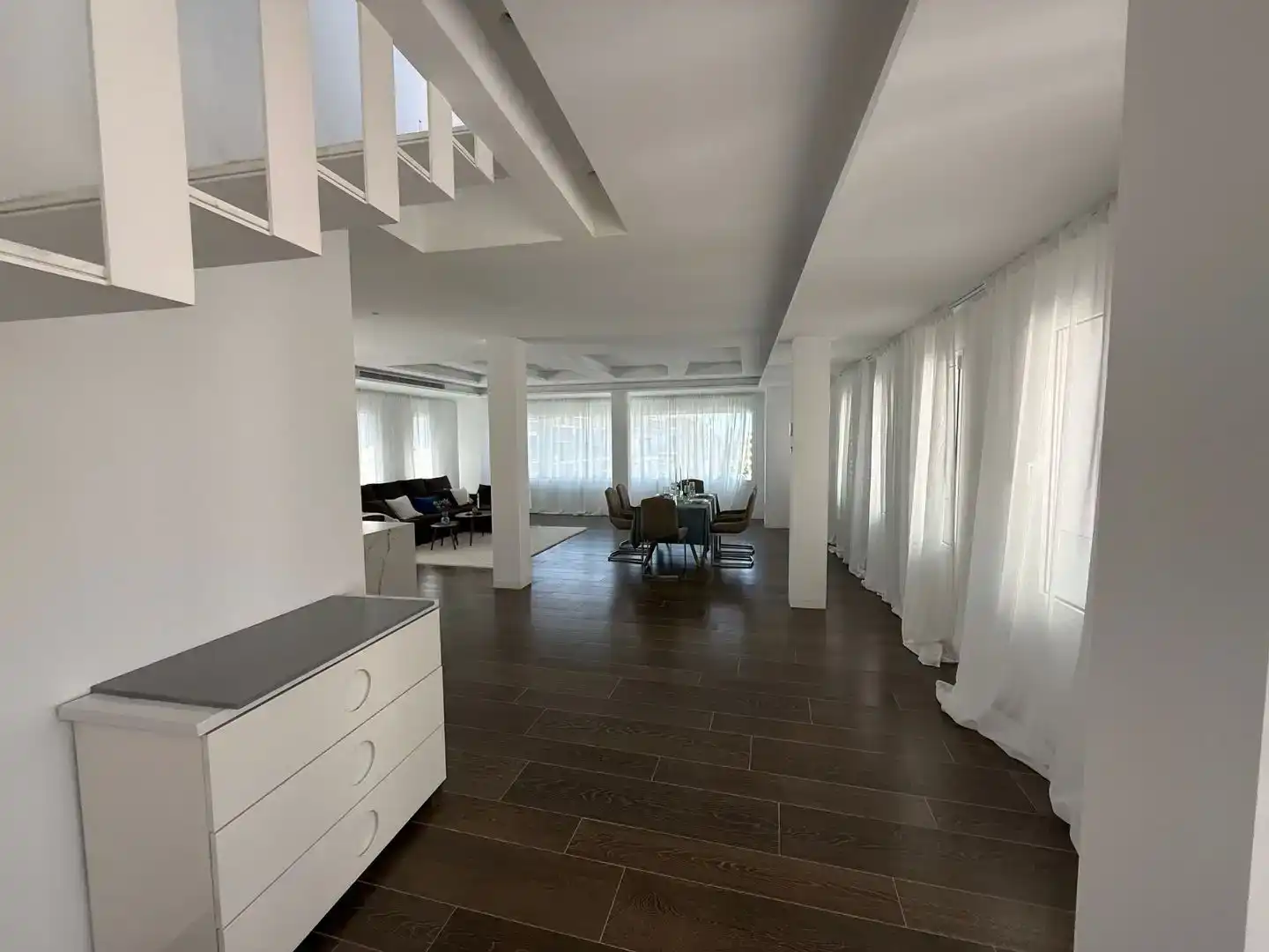 Sala d'estar de Àtic de lloguer en Torrevieja amb Aire condicionat
