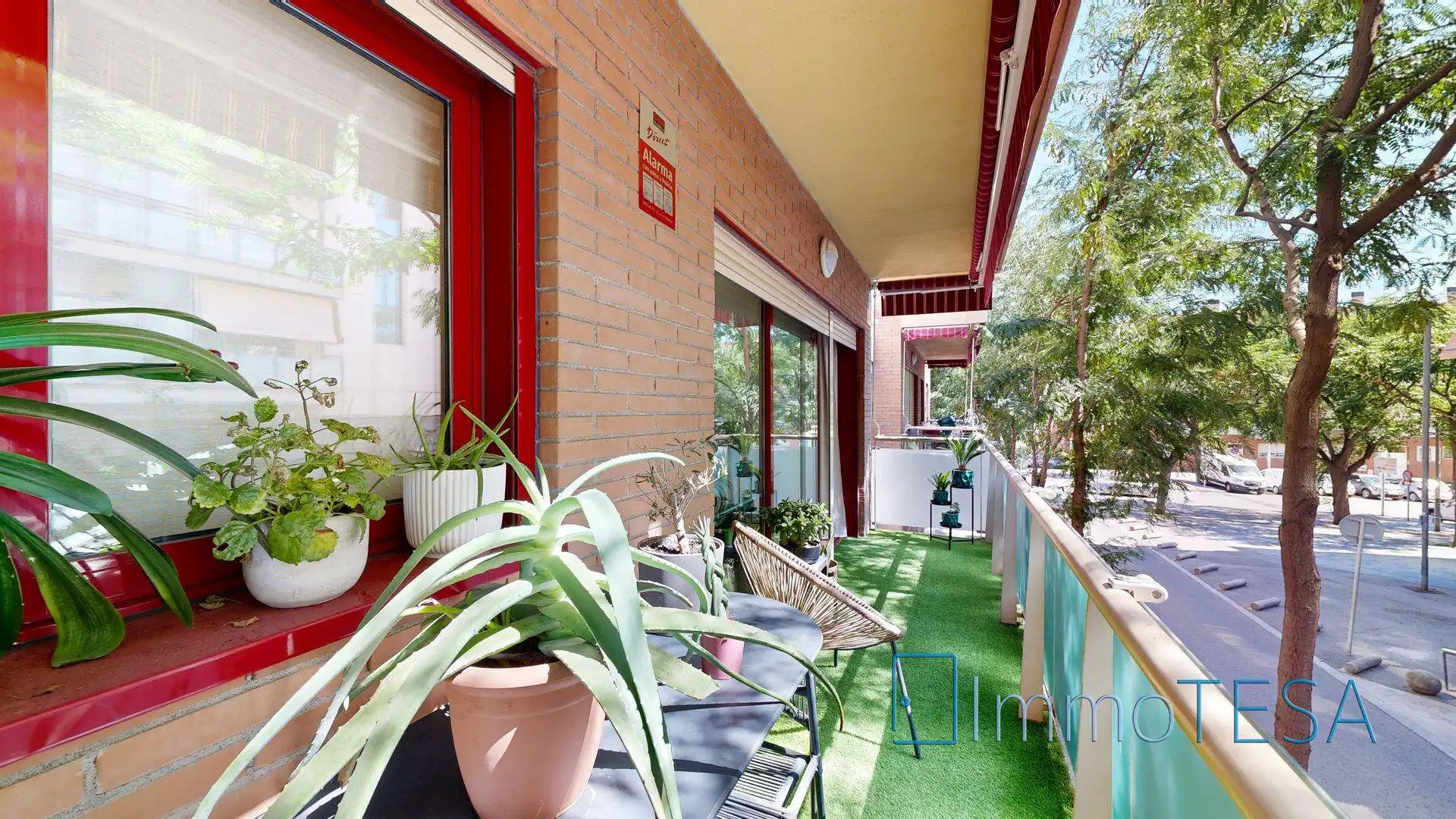 Terrasse von Wohnung zum Verkauf in Barberà del Vallès mit Klimaanlage, Heizung und Parkett