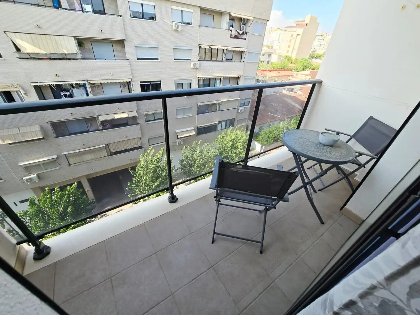 Balcony of Apartments for sale in Benidorm  with Air Conditioner, Terrace and Furnished