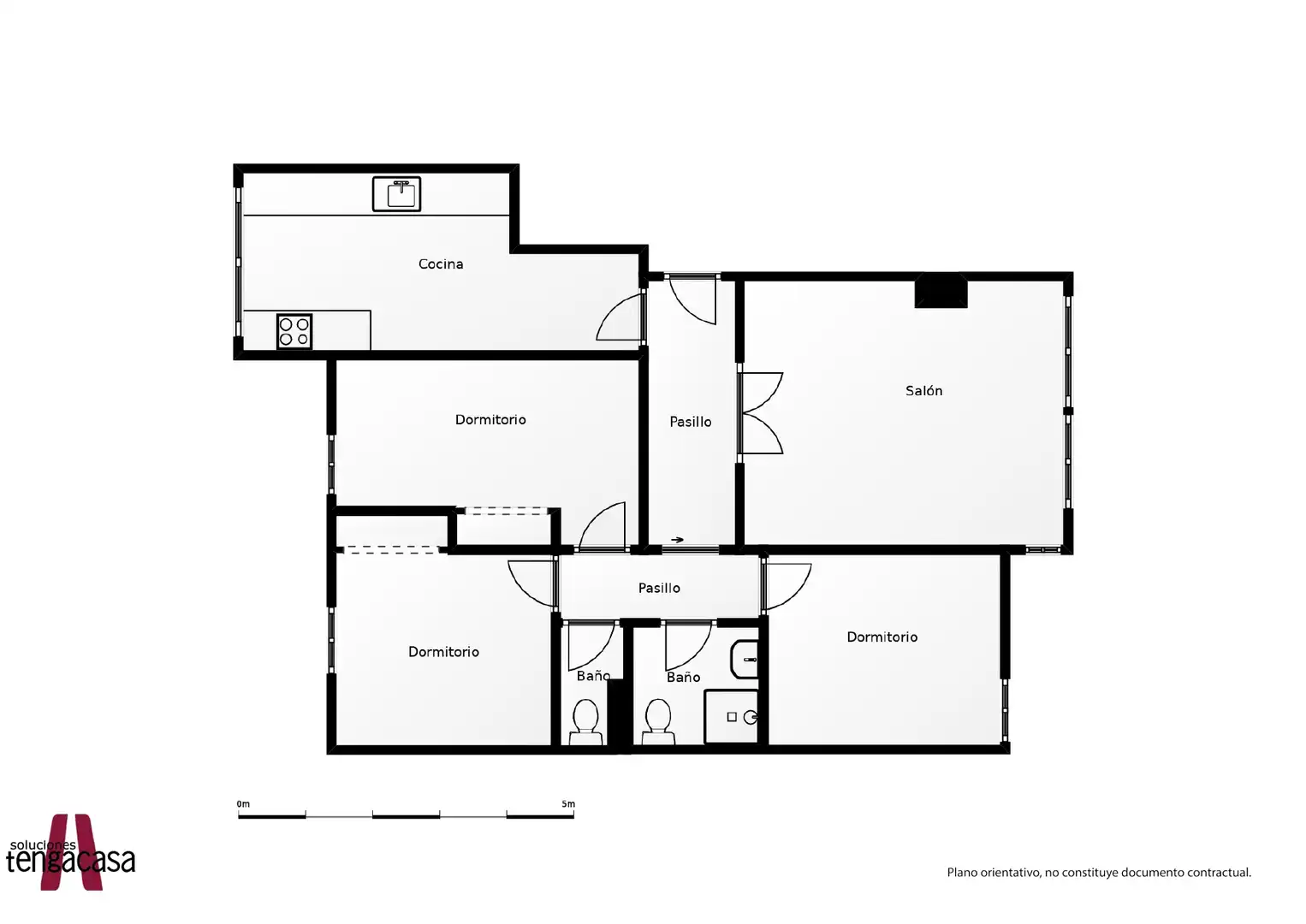 Piso en venta en Avenida de Oporto, Opañel