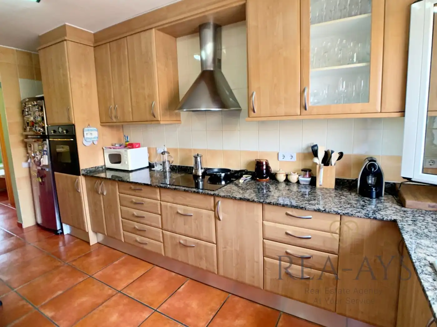 Cuina de Casa o xalet en venda en Olesa de Bonesvalls amb Jardí privat, Terrassa i Traster