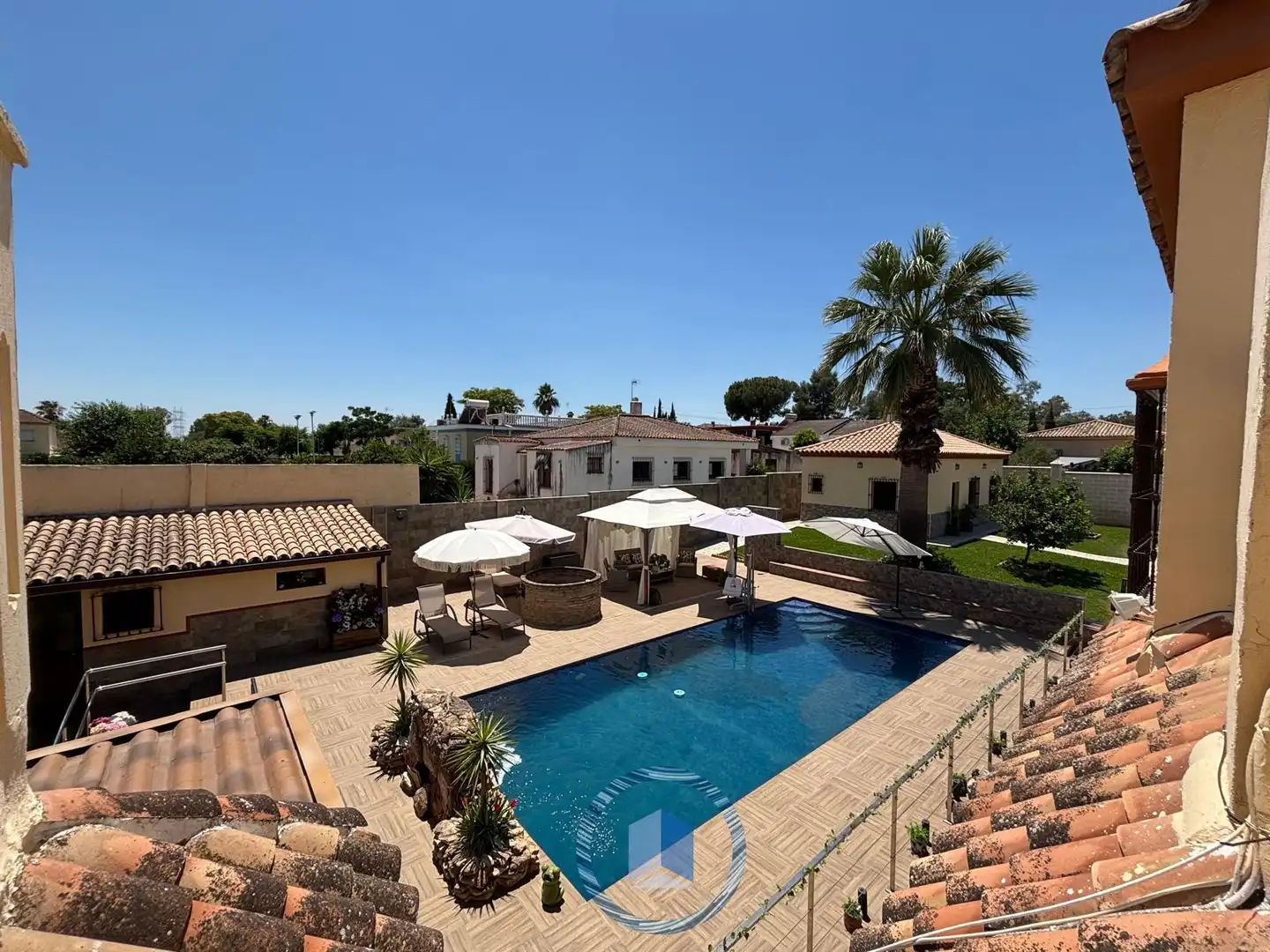 Piscina de Casa o xalet en venda en Alcalá de Guadaira amb Piscina