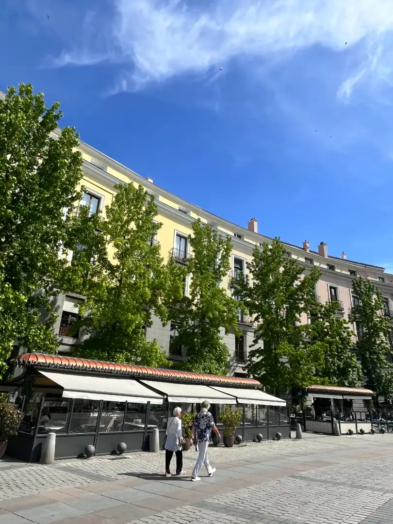 Außenansicht von Dachboden zum Verkauf in Madrid
