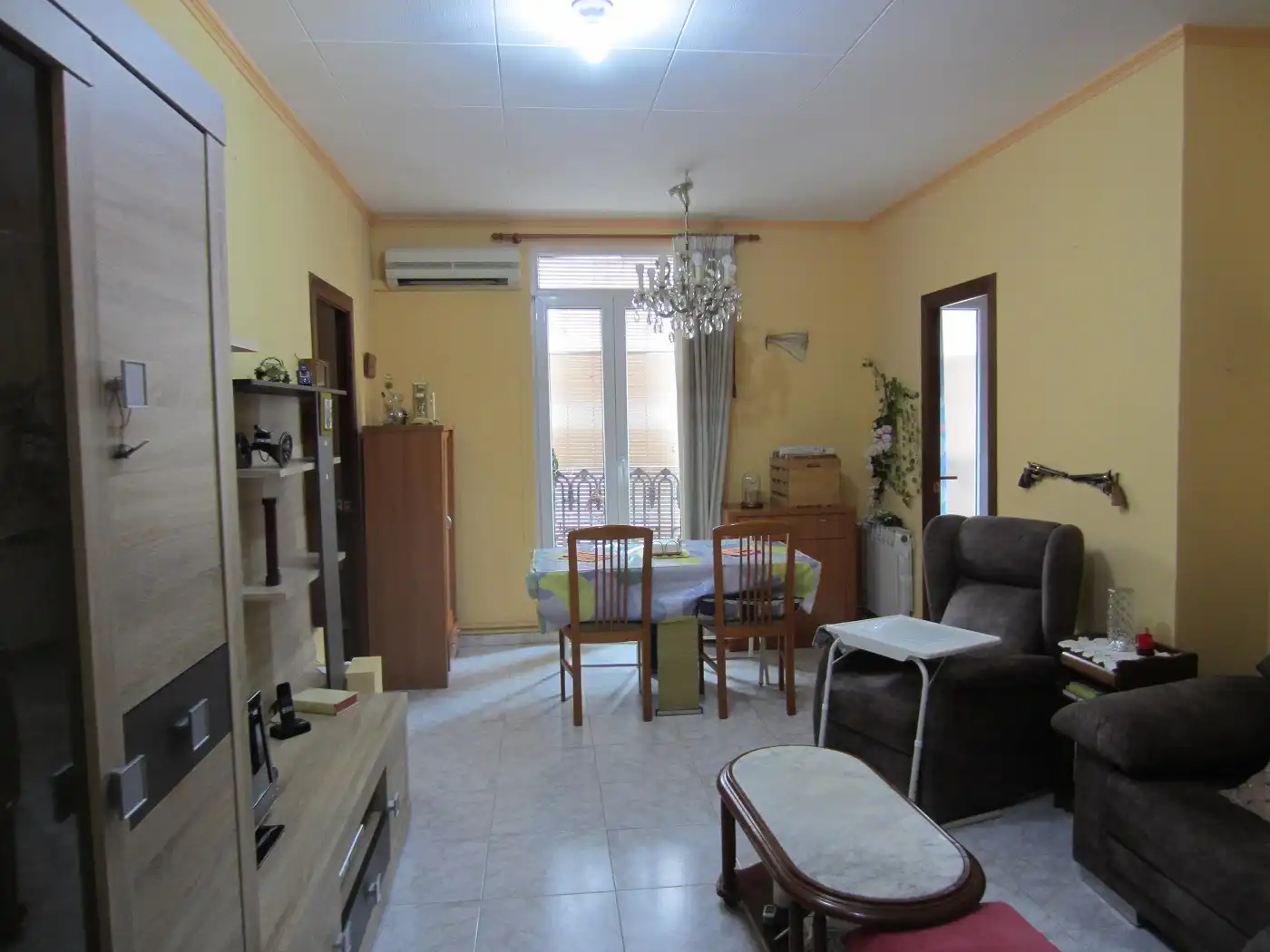 Sala de estar de Piso en venta en Barcelona con Aire acondicionado, Calefacción y Amueblado