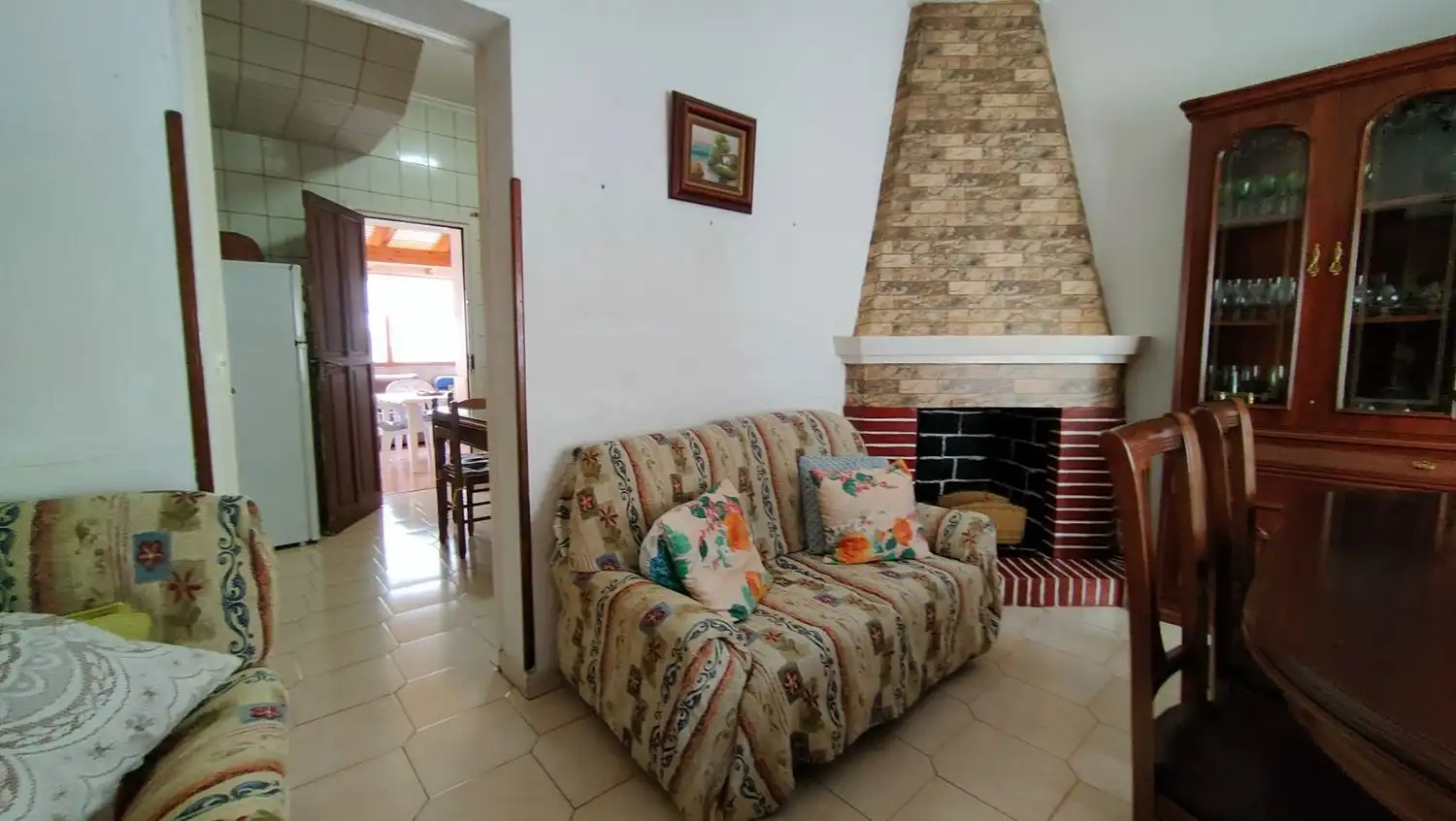 Living room of Houses for sale in Gijón   with Heating, Terrace and Storage room