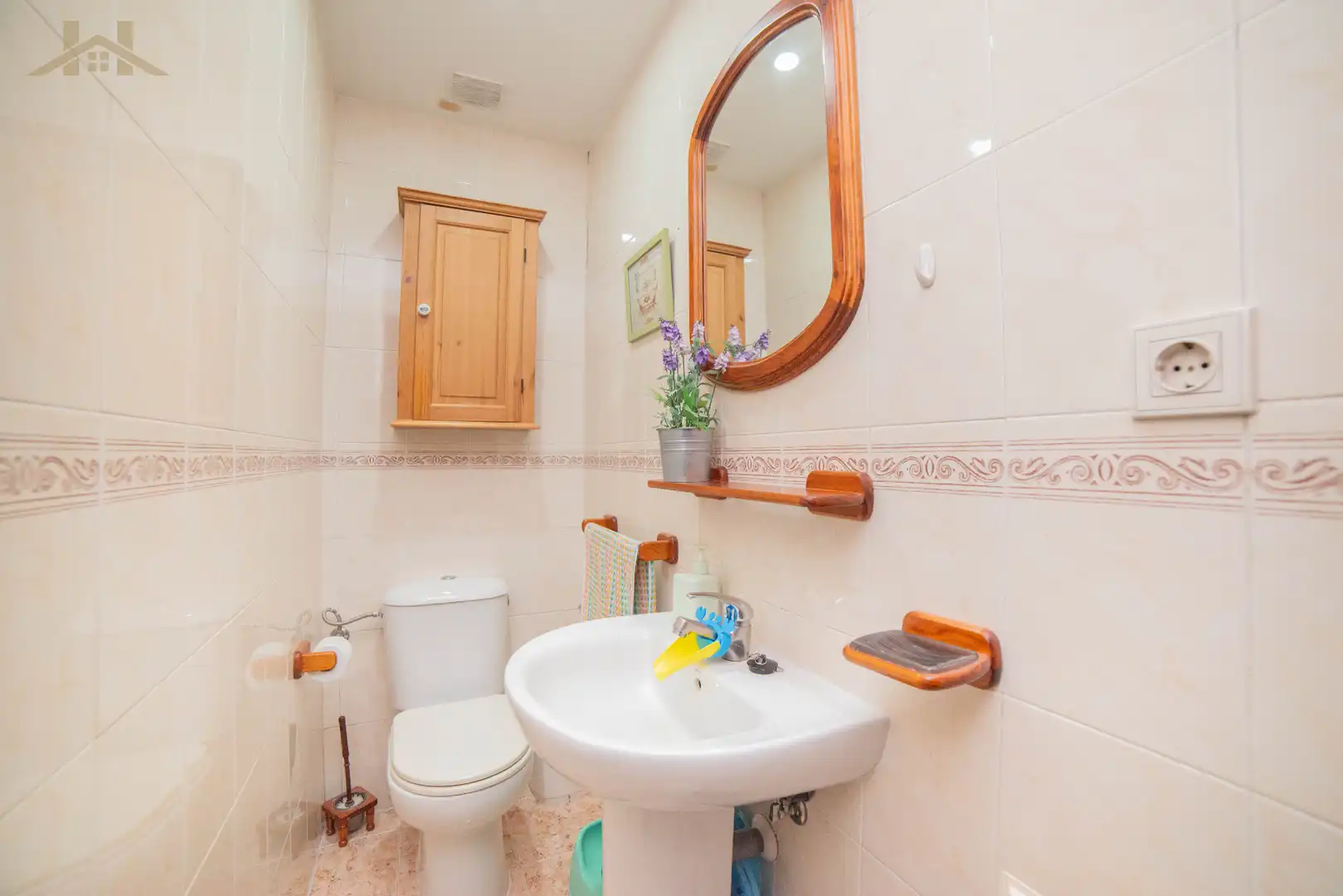 Baño de Casa adosada en venta en Ciempozuelos con Aire acondicionado, Calefacción y Jardín privado