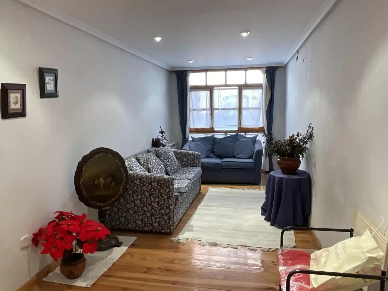 Sala de estar de Casa o chalet en venta en Santo Domingo de la Calzada con Parquet