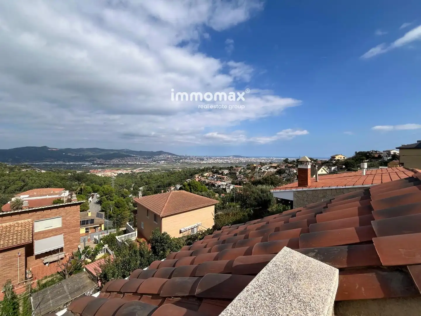 Exterior view of Houses for sale in Santa Coloma de Cervelló  with Heating, Terrace and Storage room
