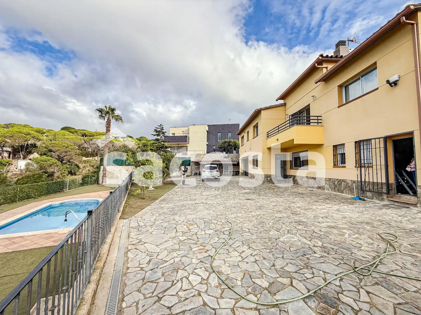 Vista exterior de Casa o chalet en venta en Lloret de Mar con Aire acondicionado, Calefacción y Jardín privado