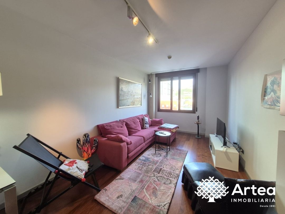Living room of Flat to rent in Bilbao   with Heating, Oven and Washing machine