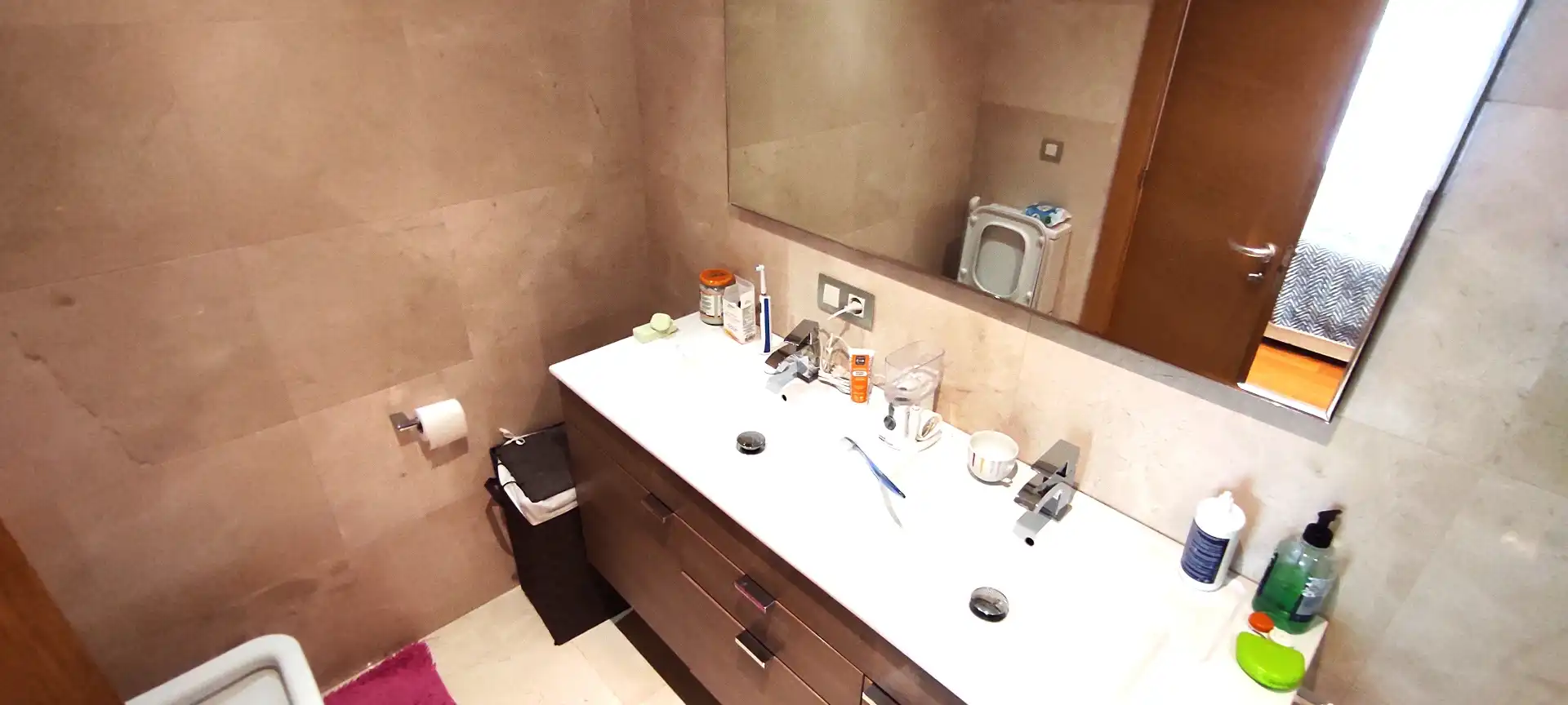 Bathroom of Flat for sale in Ortuella  with Heating, Terrace and Storage room