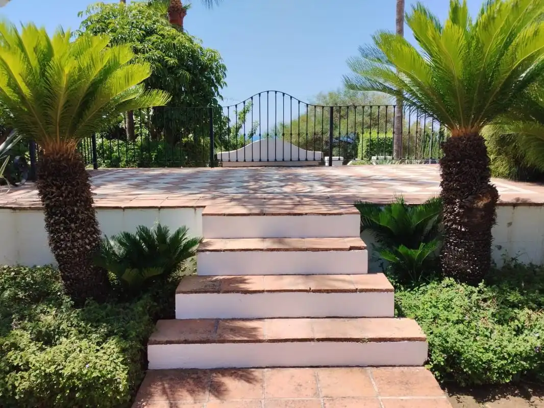 Terrace of Flat for sale in Marbella  with Air Conditioner, Heating and Private garden