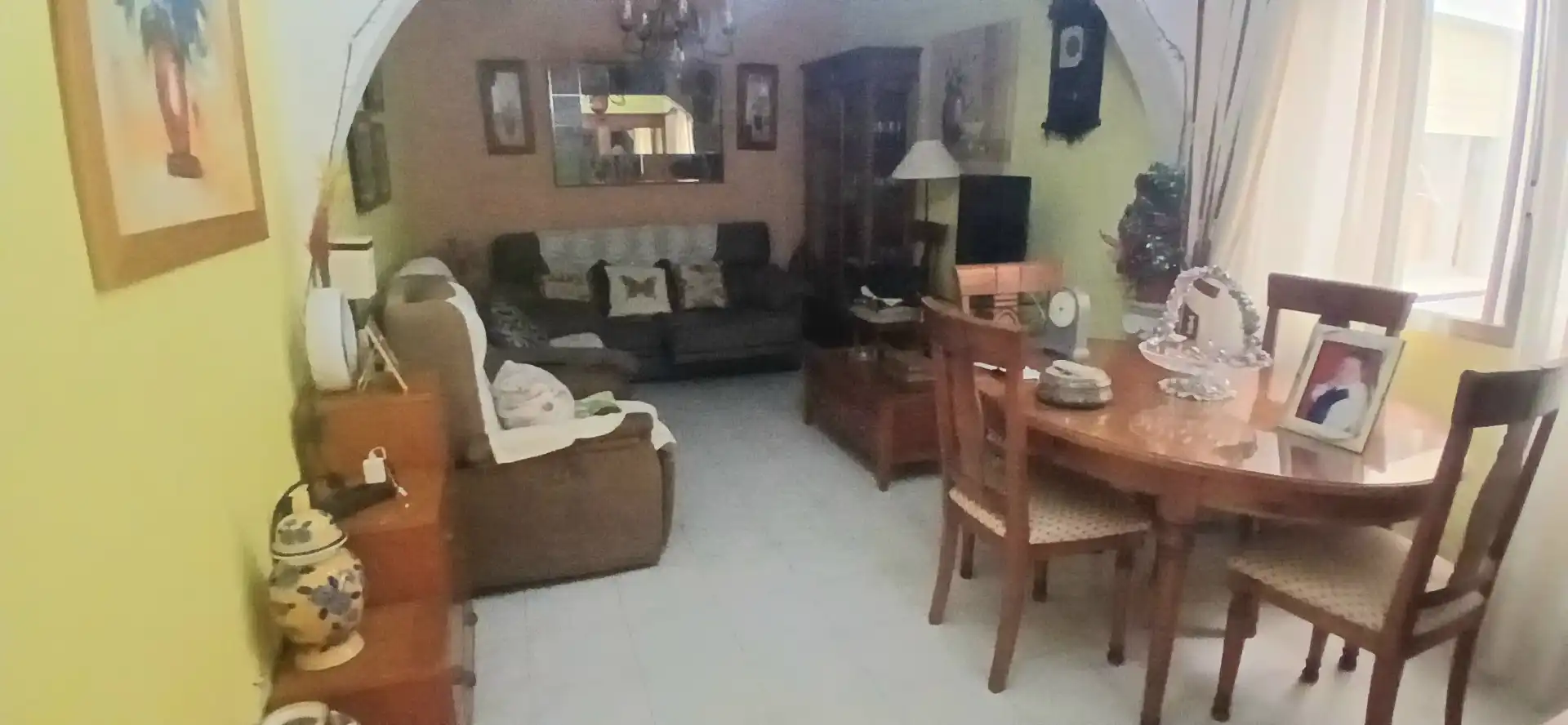 Sala de estar de Casa o chalet en venta en Almería con Aire acondicionado, Terraza y Trastero