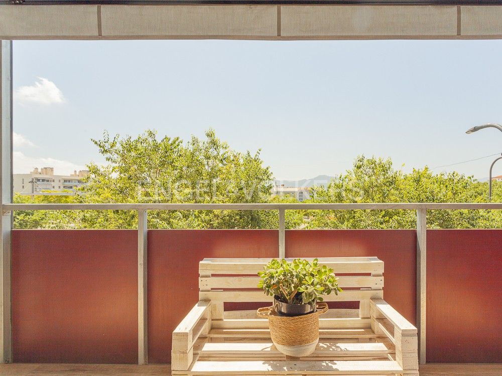 Balcony of Apartment for sale in Sant Just Desvern  with Air Conditioner, Heating and Parquet flooring