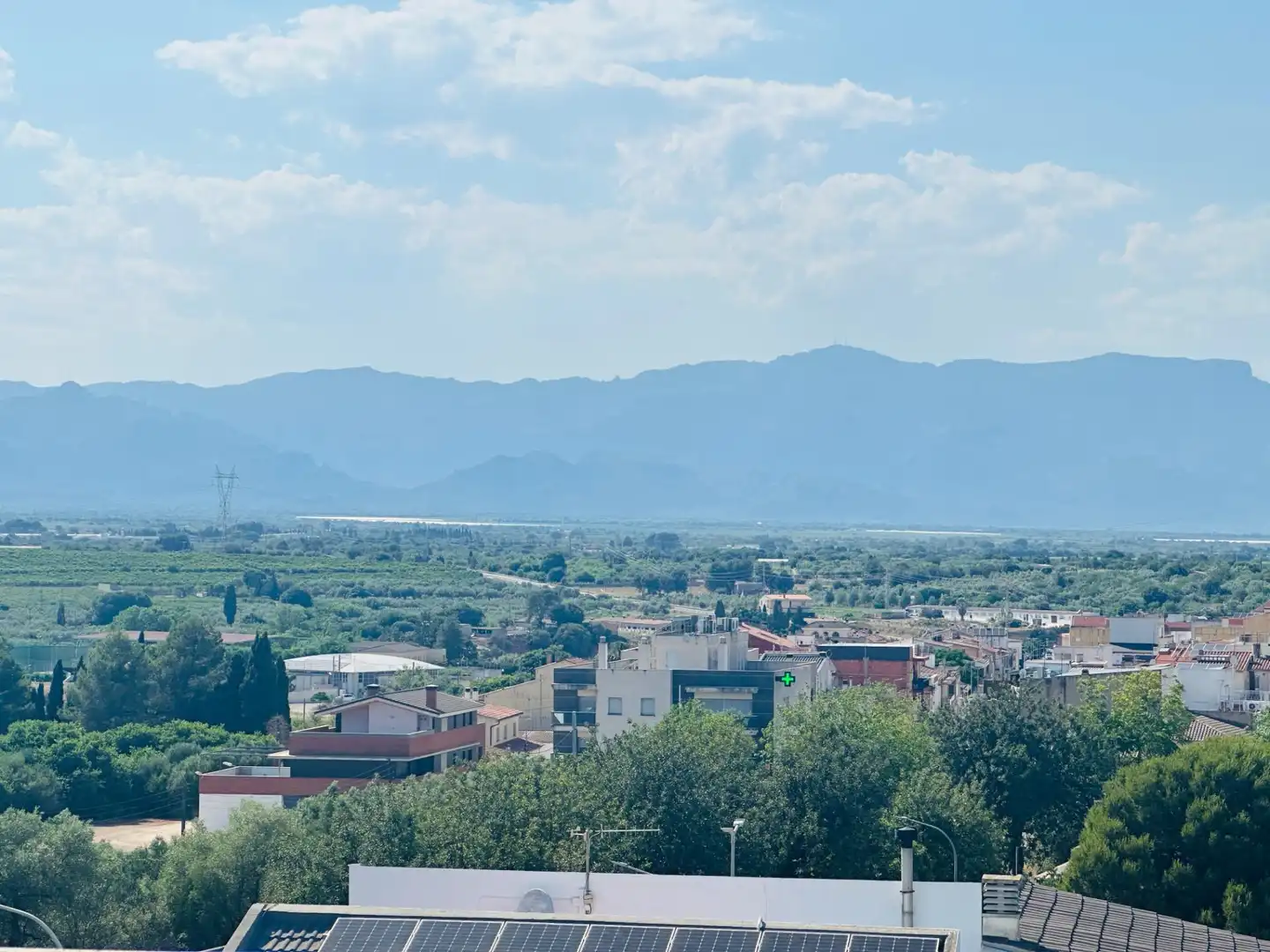 Vista exterior de Planta baja en venta en Masdenverge con Aire acondicionado
