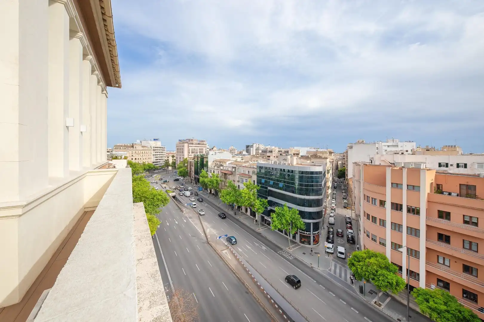 Vista exterior de Àtic en venda en  Palma de Mallorca amb Aire condicionat, Calefacció i Terrassa