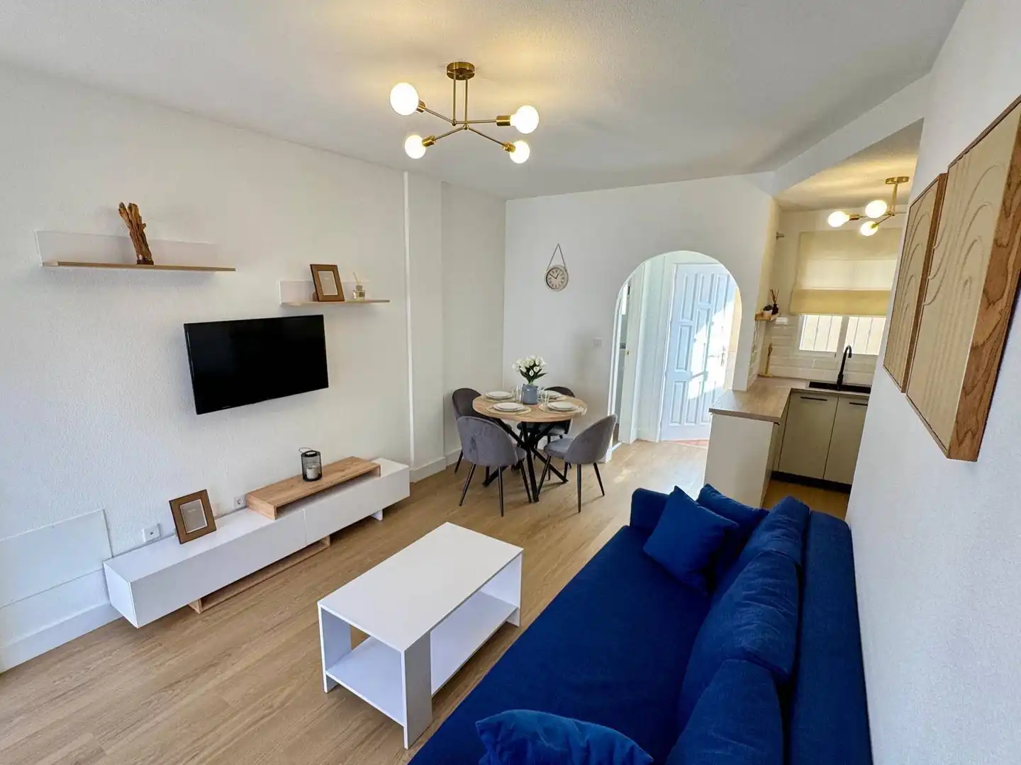 Living room of Apartments for sale in Orihuela  with Air Conditioner, Private garden and Terrace