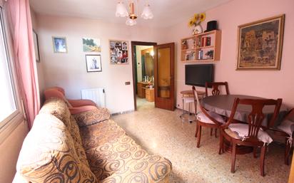 Sala d'estar de Pis en venda en  Barcelona Capital amb Calefacció i Terrassa